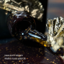 NAILSOFTHEDAY Malbec base potal 05 – фантастично-вітражна база з золотою поталлю, 10 мл