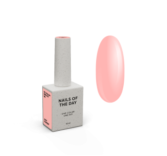 NAILSOFTHEDAY Gel polish Apricot — абрикосовий гель-лак для нігтів, що перекриває в один шар, 10 мл