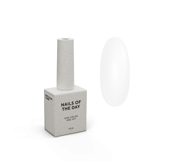 NAILSOFTHEDAY Bottle gel clear – прозорий надміцний гель для укріплення нігтів, 10 мл