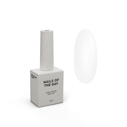 NAILSOFTHEDAY Bottle gel clear – прозорий надміцний гель для укріплення нігтів, 10 мл