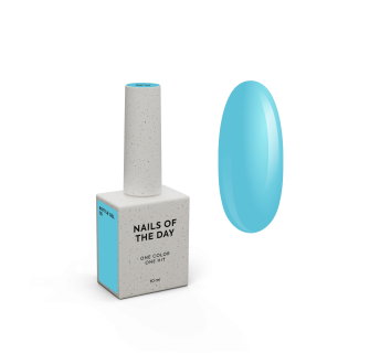 NAILSOFTHEDAY Bottle gel 05 – блакитний надміцний гель для укріплення нігтів, 10 мл