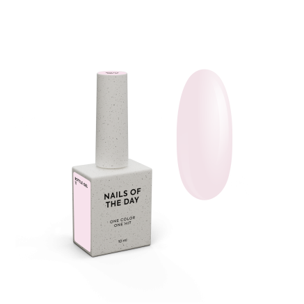 NAILSOFTHEDAY Bottle gel 11 — молочно-рожевий надміцний гель для нігтів, 10 мл