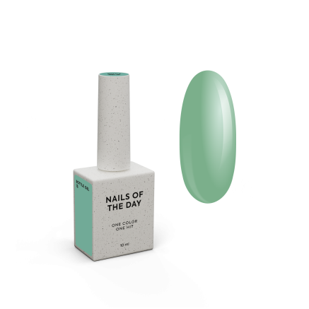 NAILSOFTHEDAY Bottle gel 15 — зелений надміцний гель для укріплення нігтів, 10 мл