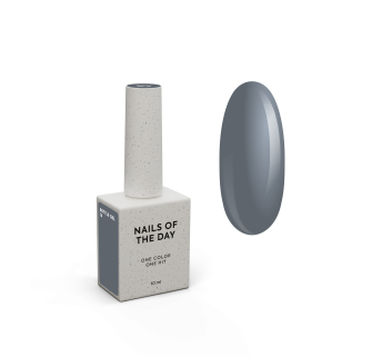 NAILSOFTHEDAY Bottle gel 16 — сірий надміцний надміцний гель для укріплення нігтів, 10 мл
