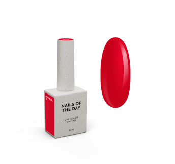 NAILSOFTHEDAY Bottle gel 22 – червоний надміцний гель для укріплення нігтів, 10 мл