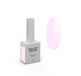 NAILSOFTHEDAY Bottle gel 33 – ніжно-рожевий надміцний гель для укріплення нігтів, 10 мл