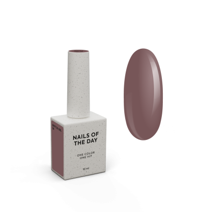 NAILSOFTHEDAY Bottle gel 36 – нюдовий з ліловим підтоном надміцний гель для укріплення нігтів, 10 мл