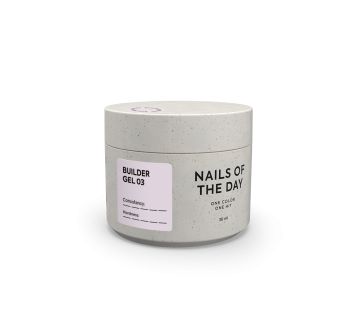 NAILSOFTHEDAY Builder Gel 03 — ніжно–рожевий гель для нарощування нігтів, 30 мл
