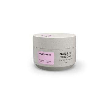 NAILSOFTHEDAY Builder Gel 04 — рожевий гель для нарощування нігтів, 15 мл