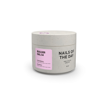 NAILSOFTHEDAY Builder Gel 04 — рожевий гель для нарощування нігтів, 30 мл