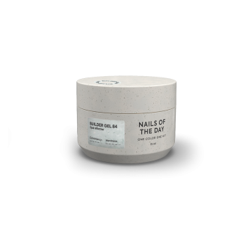 NAILSOFTHEDAY Builder gel 84 — молочний з опаловим блиском світловідбиваючий гель для нарощування нігтів, 15 мл