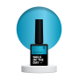 NAILSOFTHEDAY Color Top/Vitrage 12 — напівпрозорий насичений блакитний вітраж, 10 мл