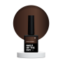 NAILSOFTHEDAY Color Top/Vitrage 17 — напівпрозорий темний шоколад вітраж, 10 мл