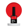 NAILSOFTHEDAY Color top 06 — класичний насичений червоний топ без липкого шару для нігтів, 10 мл штрих