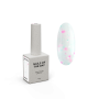 NAILSOFTHEDAY Cover basе 41 confetti — насичено-молочне з рожевим, бірюзовим та білим конфетті базове покриття для нігтів, 10 мл