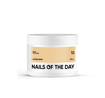 Nailsoftheday Cover base 10 — пісочне базове покриття для нігтів, 30 ml