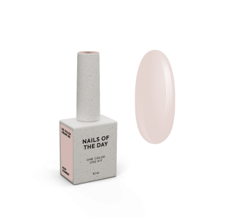 NAILSOFTHEDAY Gel polish Cream — кремовий гель-лак, що перекривається в один шар, 10 мл
