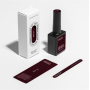 SOLD OUT NAILSOFTHEDAY Color of the month November 2024 Une petite française — колір місяця глибокий бордовий з легким винним підтоном, що перекривається в один шар, 10 мл