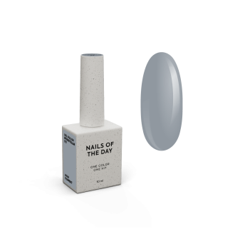 NAILSOFTHEDAY Gel polish Interstellar — молочно–сірий гель-лак, що перекривається в один шар, 10 мл