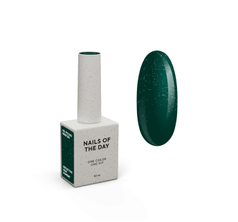 NAILSOFTHEDAY Gel polish Kevin — зелений світловідбиваючий гель–лак для нігтів, 10 мл