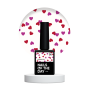 NAILSOFTHEDAY Kupidon top 05 — ніжне фінішне покриття для нігтів з насичено червоними та малиновими сердечками, без липкого шару, 10 мл