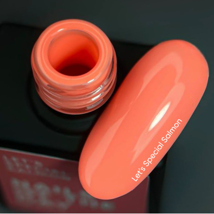 NAILSOFTHEDAY Gel polish Salmon — лососевий гель-лак, що перекривається в один шар, 10 мл