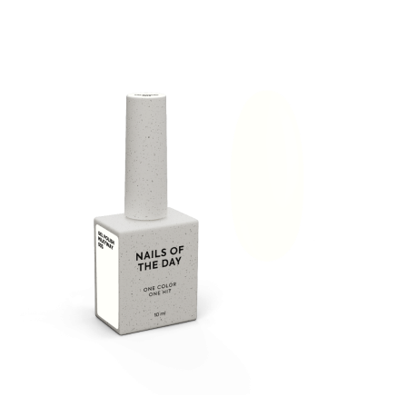 NAILSOFTHEDAY Gel polish Milkyway — біло-молочний гель-лак, що перекривається в один шар, 10 мл