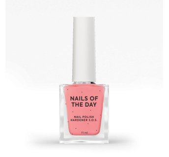 NAILSOFTHEDAY Nail Polish HARDENER S.O.S. — зміцнювач для нігтів з кальцієм, 11 мл