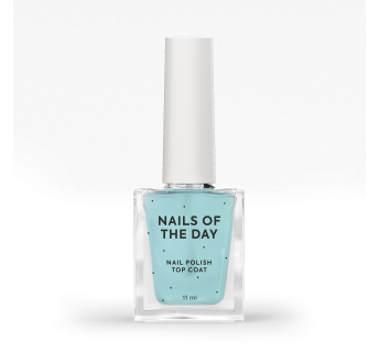 NAILSOFTHEDAY Top Coat — оновлена формула топового покриття для класичної лакової системи, 11 мл