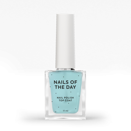 NAILSOFTHEDAY Top Coat — оновлена формула топового покриття для класичної лакової системи, 11 мл