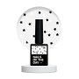 NAILSOFTHEDAY Party top 05 — фінішне покриття для нігтів з чорно-білими зірочками в одному флаконі, без липкого шару, 10 мл