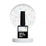 NAILSOFTHEDAY Party top 10 — фінішне покриття для нігтів з голографічними палочками, без липкого шару, 10 мл