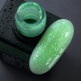 NAILSOFTHEDAY Potal base 25 – салатова/лаймова база з голографік стильною поталлю, 10 мл