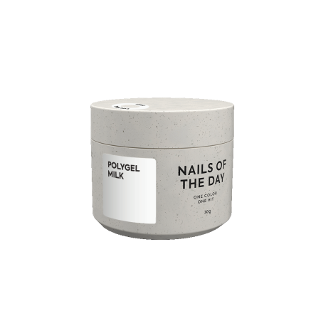 NAILSOFTHEDAY Polygel milk — молочний полігель, 30 г