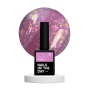 NAILSOFTHEDAY Potal base 22 – рожево-лілова база з голографік стильною поталлю, 10 мл