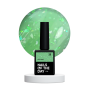 NAILSOFTHEDAY Potal base 25 – салатова/лаймова база з голографік стильною поталлю, 10 мл