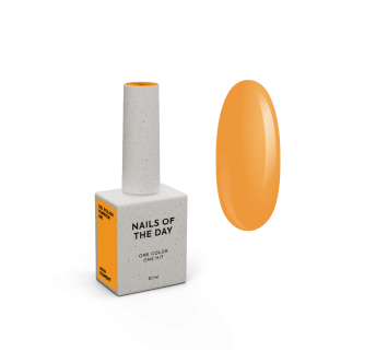 NAILSOFTHEDAY Gel polish Pumpkin — гарбузовий гель–лак для нігтів, що перекриває в один шар, 10 мл