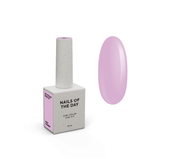 NAILSOFTHEDAY Gel polish Rose — пильно–рожевий гель–лак для нігтів, що перекриває в один шар, 10 мл