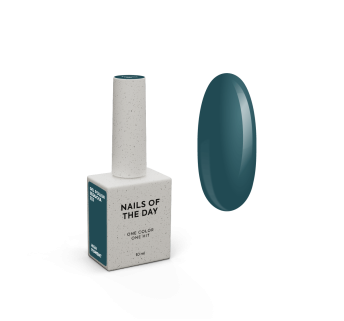 NAILSOFTHEDAY Gel polish Sequoia — темно–оливковий гель-лак, що перекривається в один шар, 10 мл
