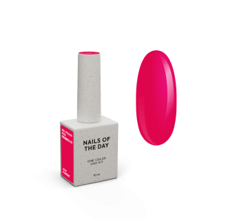 NAILSOFTHEDAY Gel polish Viva Magenta — журавлиний гель-лак, що перекривається в один шар, 10 мл