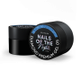 NAILSOFTHENIGHT Diamond Premium gel – gel polish 05 — блакитний гель лак з дрібною металевою поталью для нігтів, 5 мл