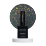 NAILSOFTHENIGHT Reflective base 01 камуфлююча світловідбиваюча база з шимером (срібні та рожеві блискітки), 10 мл