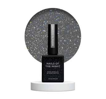 NAILSOFTHENIGHT Reflective top Holographic світловідбиваючий голографічний топ без липкого шару для нігтів, 10 мл