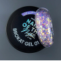 NAILSOFTHEDAY Brokat gel 01 — дизайн гель з різнобарвним брокатом та глітером для нігтів, 5 мл