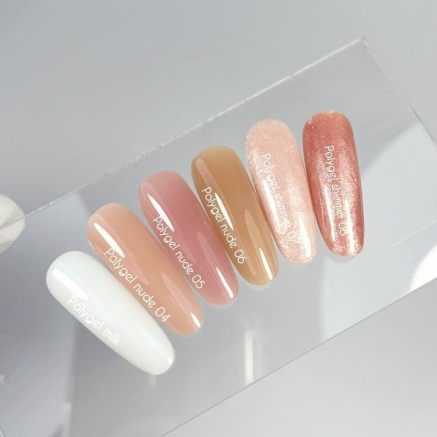 NAILSOFTHEDAY Polygel nude 05 — рожевий нюдовий полігель, 30 г
