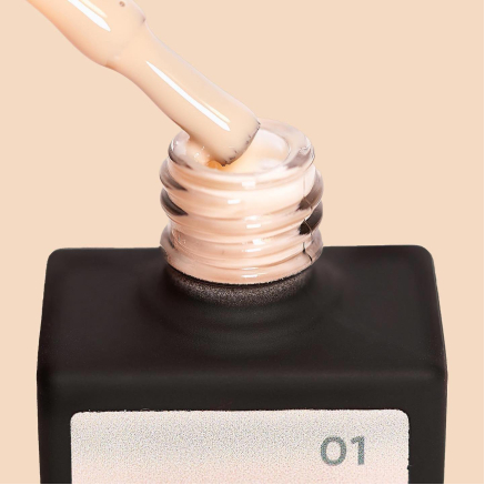 NAILSOFTHEDAY Сolor base 01 – кольорова база для нігтів (пісочно-бежева), 10 мл