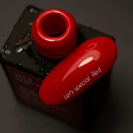 NAILSOFTHEDAY Gel polish Red — особливий червоний гель-лак, що перекривається в один шар, 10 мл