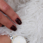 SOLD OUT NAILSOFTHEDAY Color of the month November 2024 Une petite française — колір місяця глибокий бордовий з легким винним підтоном, що перекривається в один шар, 10 мл
