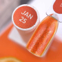 SOLD OUT NAILSOFTHEDAY Color of the month January 2025 Vitamin C — колір місяця насичено-помаранчевий із дрібним шимером, що перекривається в один шар, 10 мл