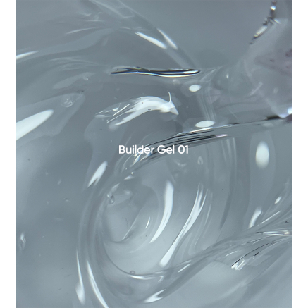 NAILSOFTHEDAY Builder Gel 01 — прозорий гель для нарощування нігтів, 15 мл
